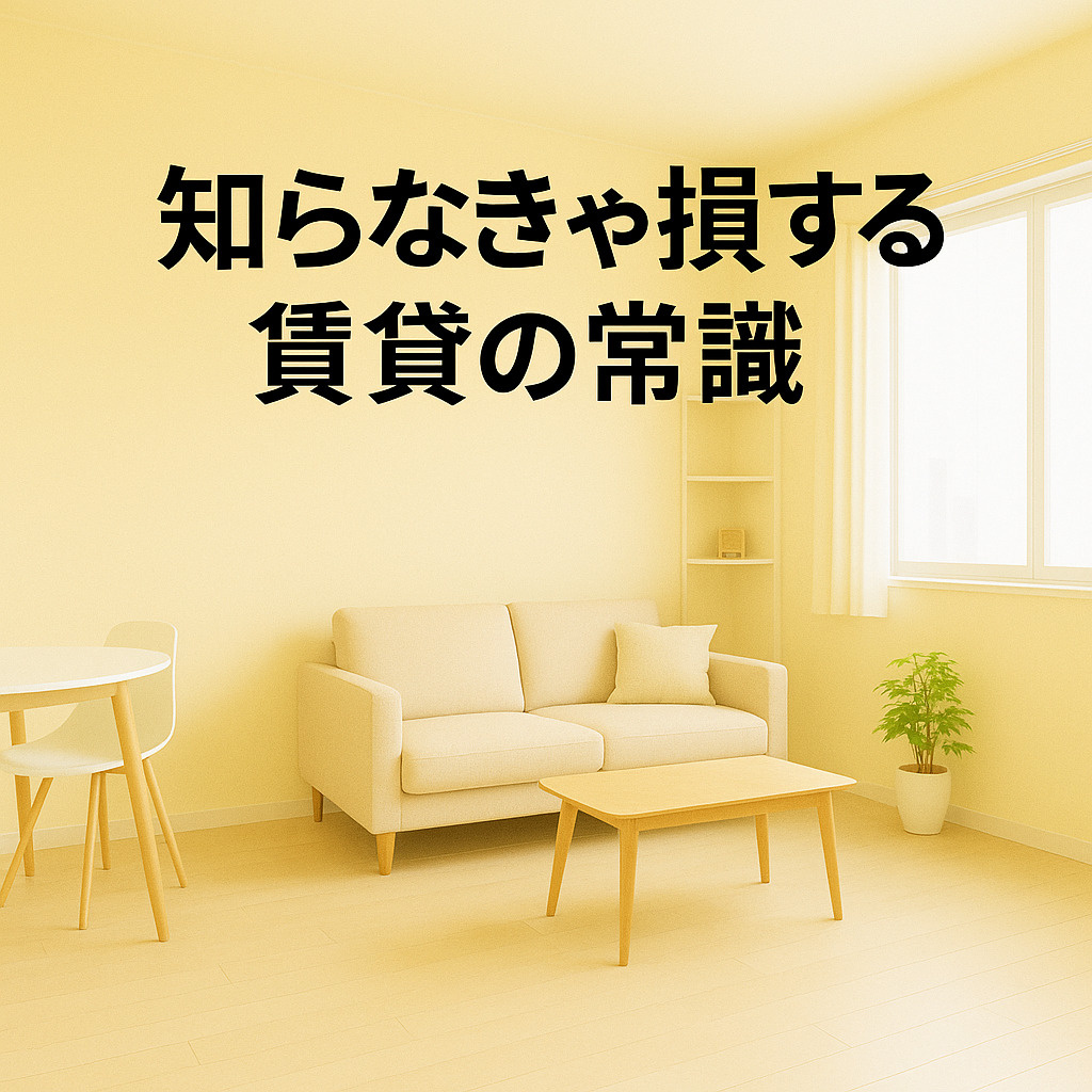 知らなきゃ損する賃貸の常識～名古屋Mｙ賃貸～の画像