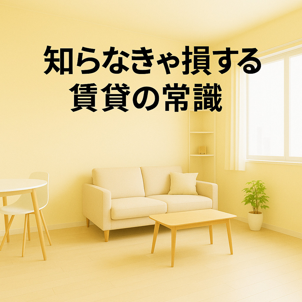 知らなきゃ損する賃貸の常識～名古屋Mｙ賃貸～の画像