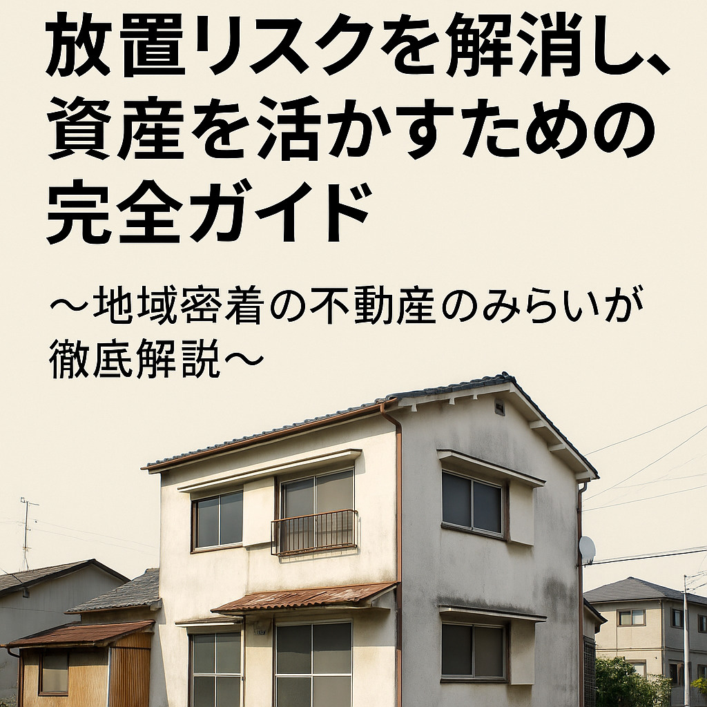【足立区 空き家売却】放置リスクを解消し、資産を活かすための完全ガイド 〜地域密着の不動産のみらいが徹底解説〜の画像