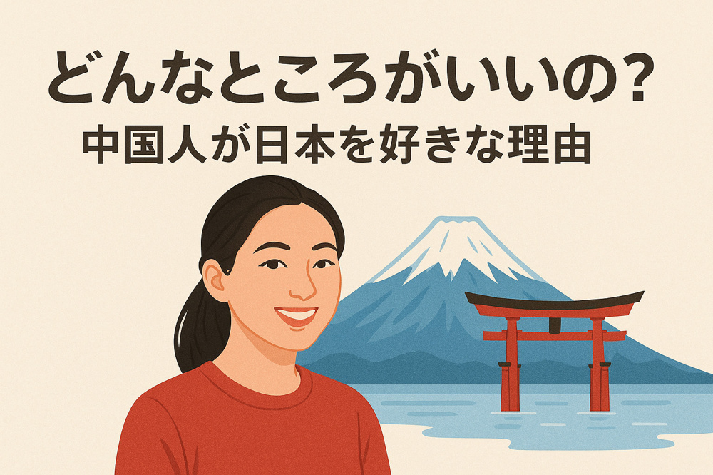 どんなところがいいの？中国人が日本を好きな理由の画像