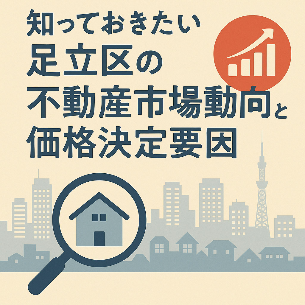 第1章：知っておきたい足立区の不動産市場動向と価格決定要因の画像