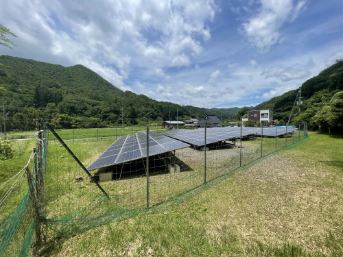 【丹波篠山市住山　不動産売却（野立て太陽光発電所）　実績】の画像