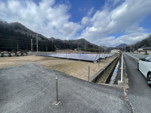 【丹波篠山市油井　不動産売却（野立て太陽光発電所）　実績】の画像