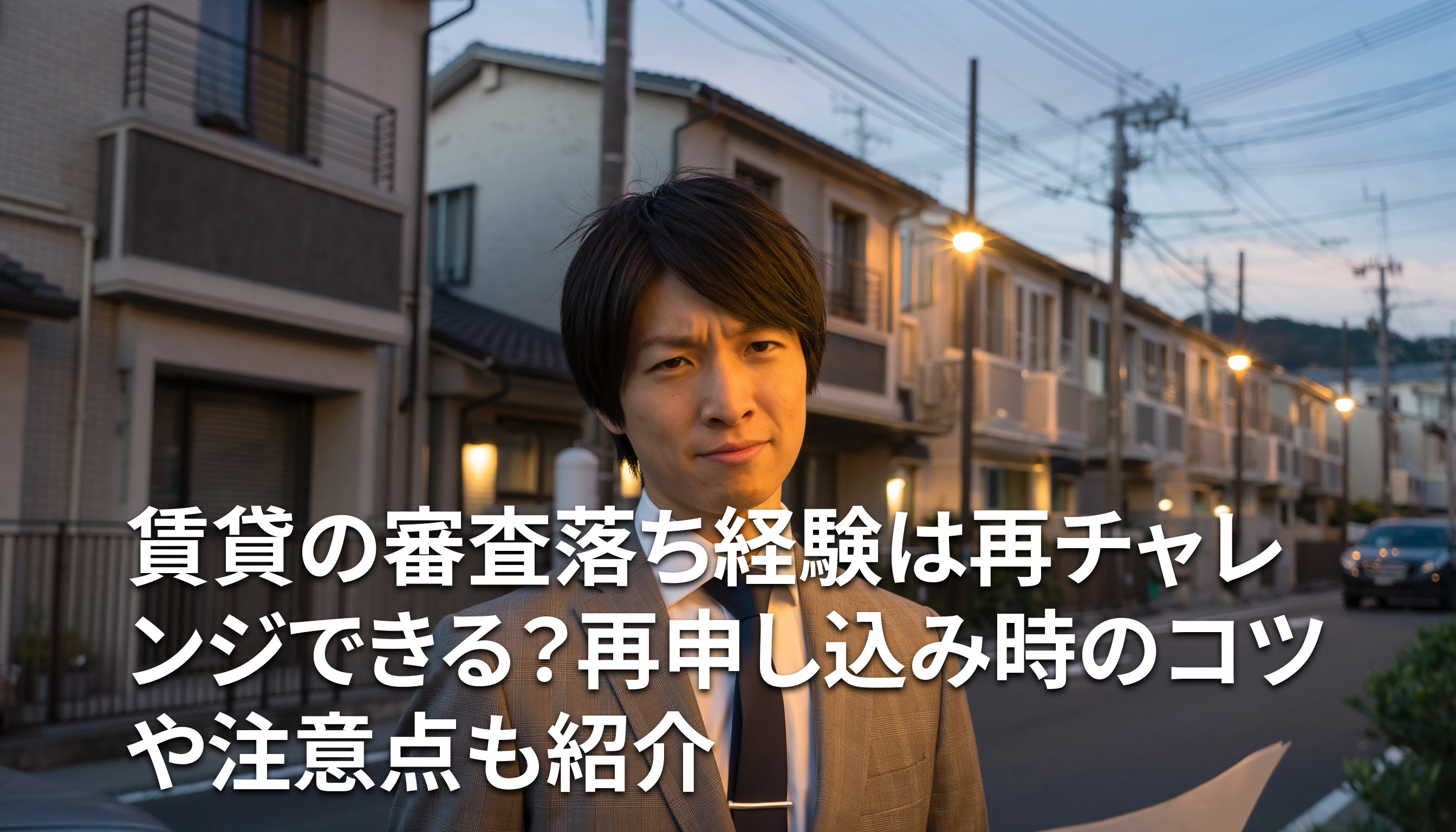 賃貸の審査落ち経験は再チャレンジできる？再申し込み時のコツや注意点も紹介の画像