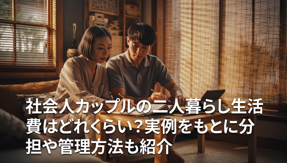 社会人カップルの家賃分担はどう決める？二人暮らしの負担割合を整理の画像