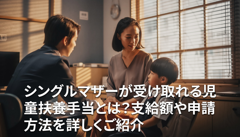 シングルマザーが受け取れる児童扶養手当とは？支給額や申請方法を詳しくご紹介の画像