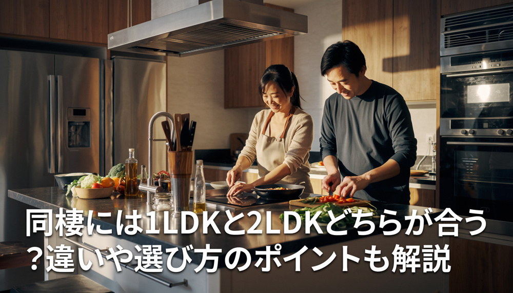 同棲には1LDKと2LDKどちらが合う？違いや選び方のポイントも解説の画像