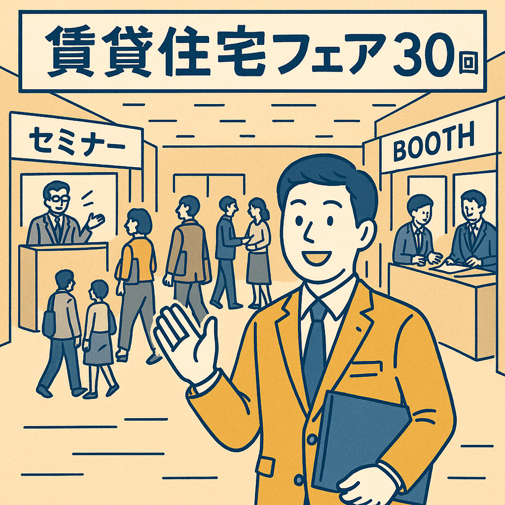 賃貸住宅フェアと私の歩みの画像