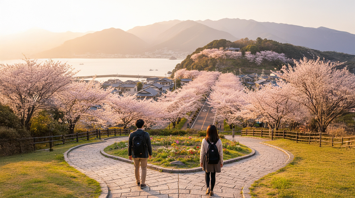 新しい未来へ歩き出す二人