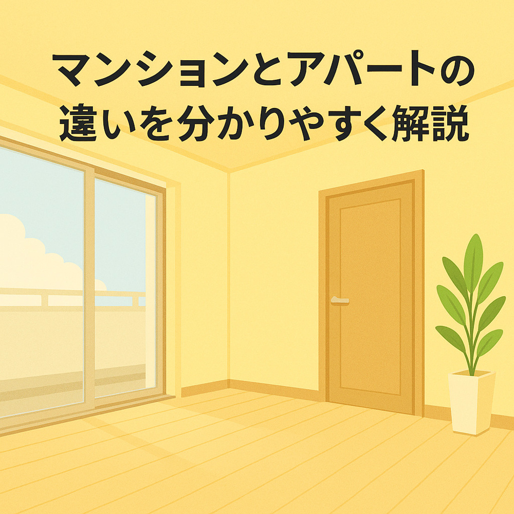 マンションとアパートの違いを分かりやすく解説～名古屋　My賃貸～の画像