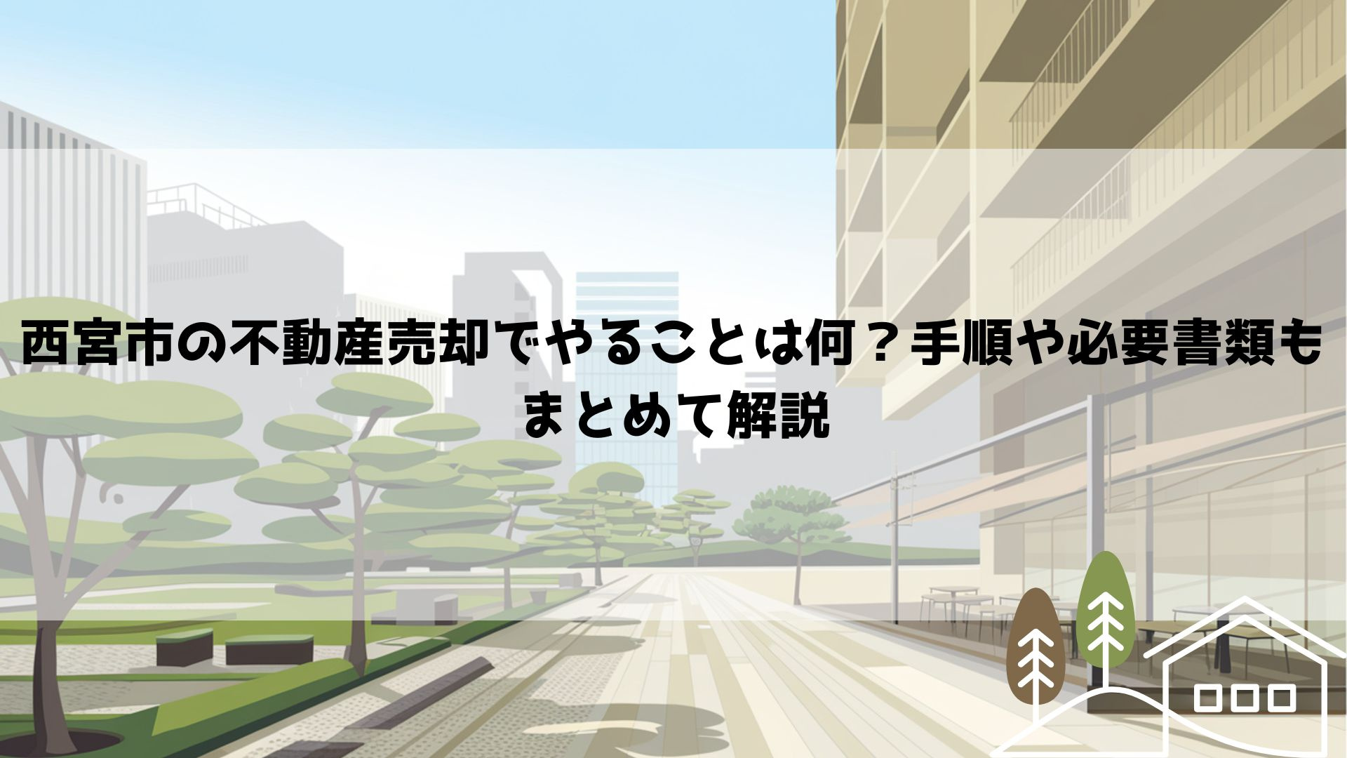 西宮市の不動産売却でやることは何？手順や必要書類もまとめて解説の画像