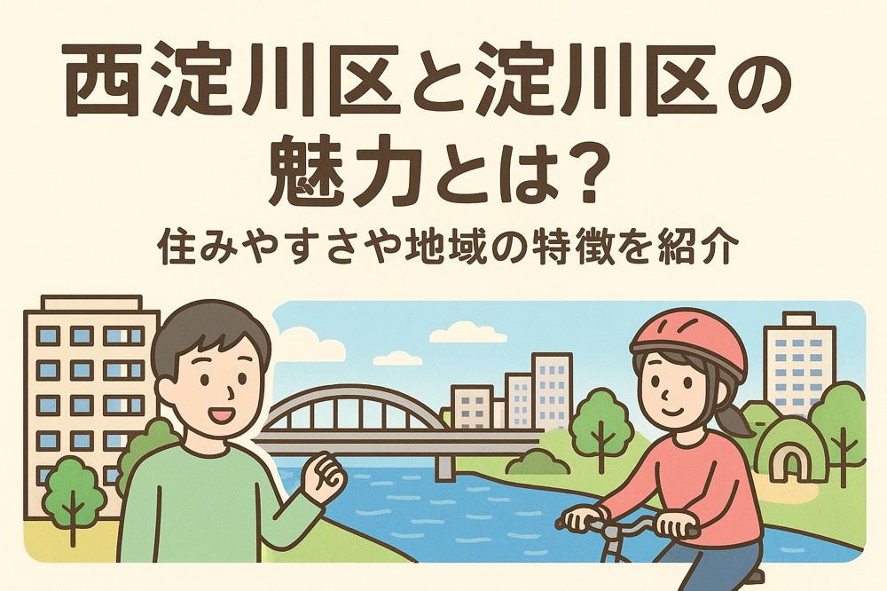 西淀川区と淀川区の魅力とは？住みやすさや地域の特徴を紹介の画像