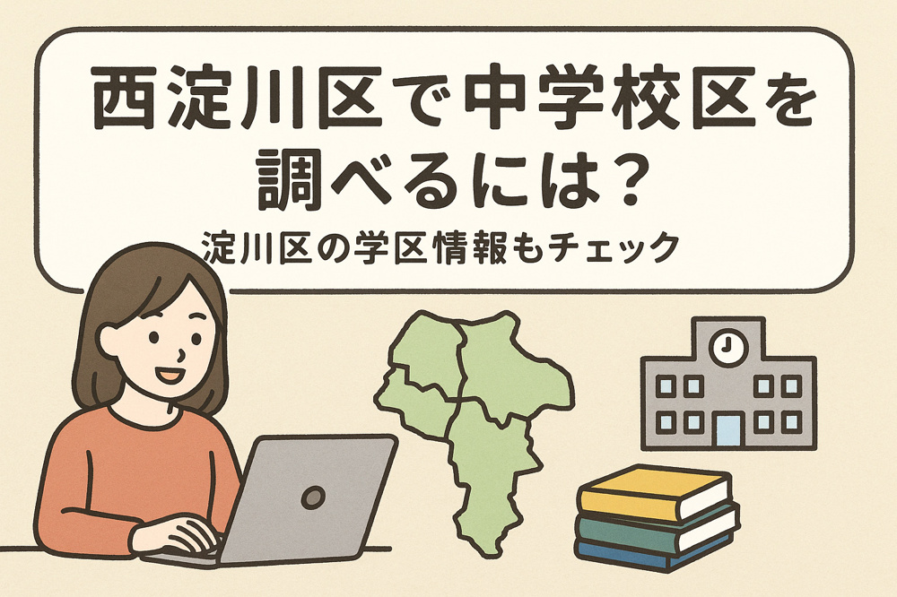 西淀川区で中学校区を調べるには？淀川区の学区情報もチェックの画像