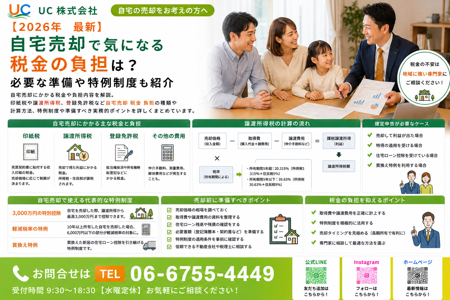 【2026年　最新】自宅売却で気になる税金の負担は？必要な準備や特例制度も紹介の画像