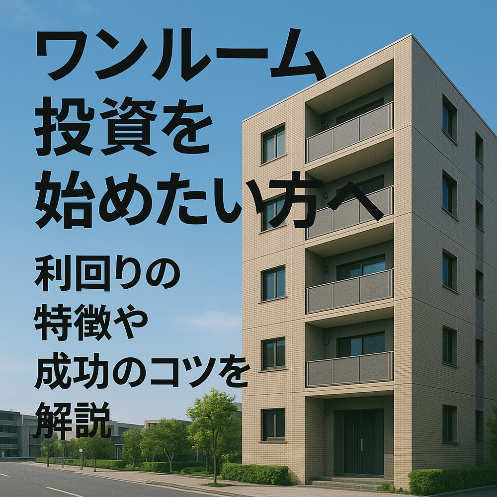 福岡市でワンルーム投資を始めたい方へ！利回りの特徴や成功のコツを解説の画像
