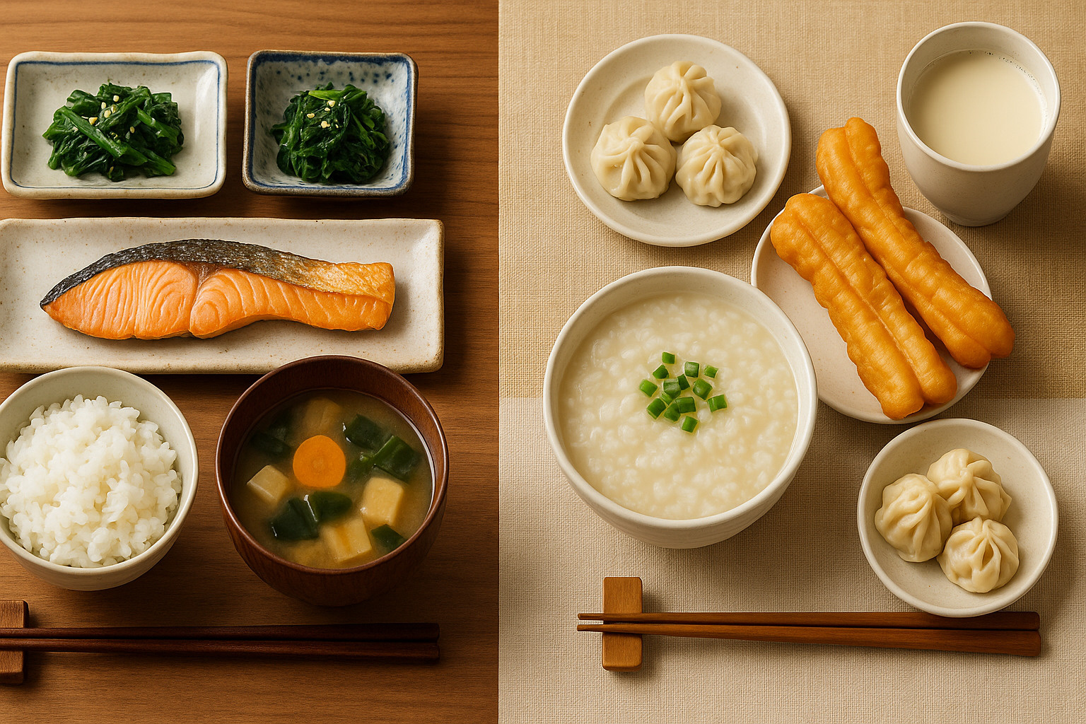 【日中文化の違い】朝食の違いと共通点を解説!の画像