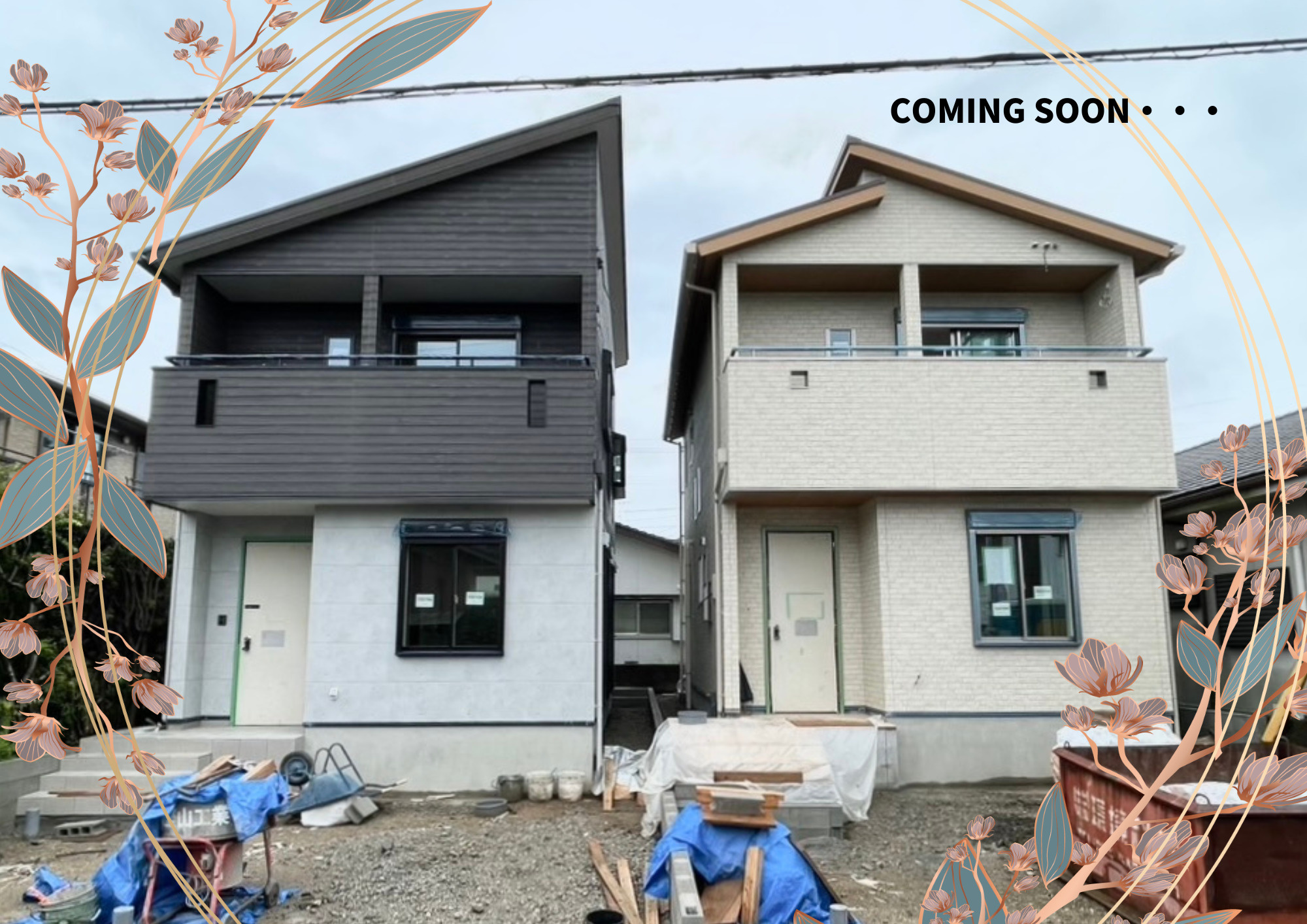 S-pacio　新築2棟分譲　玉里団地1丁目　完成間近！の画像