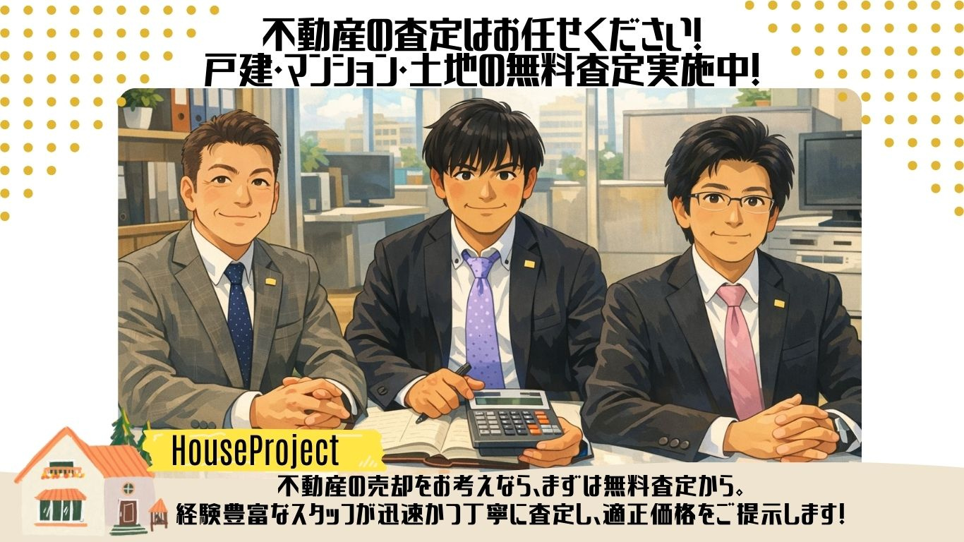 ＼＼不動産売却査定無料・買取り強化中／／の画像