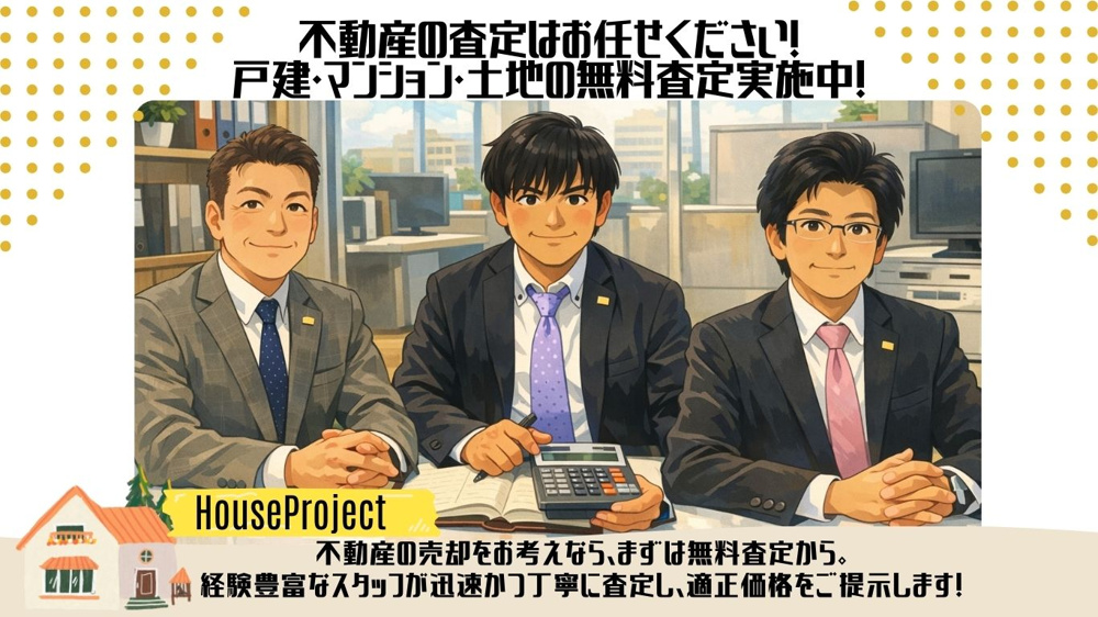 ＼＼不動産売却査定無料・買取り強化中／／の画像