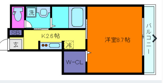 【セジュール六甲道｜神戸市灘区】駅近・オートロック付き1K！利便性と快適さを両立する人気賃貸の画像