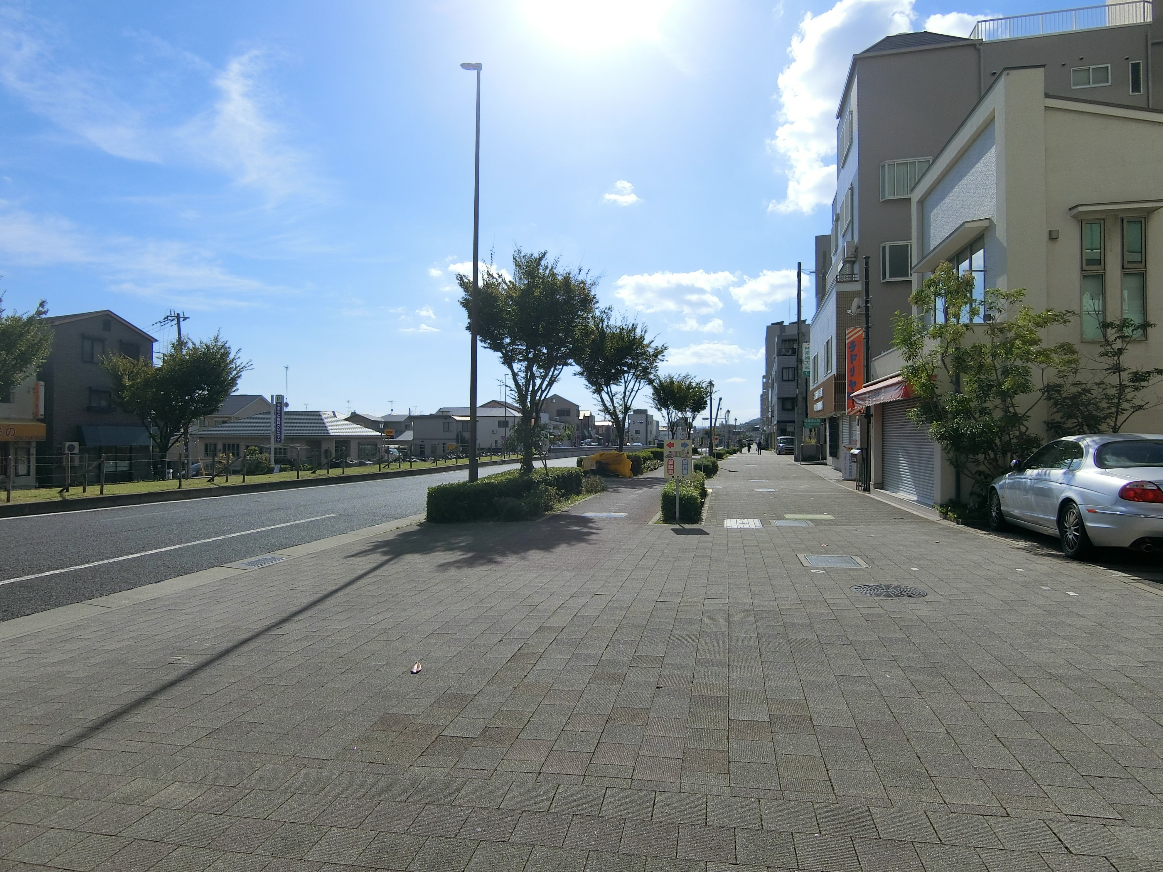 月見山駅街並み