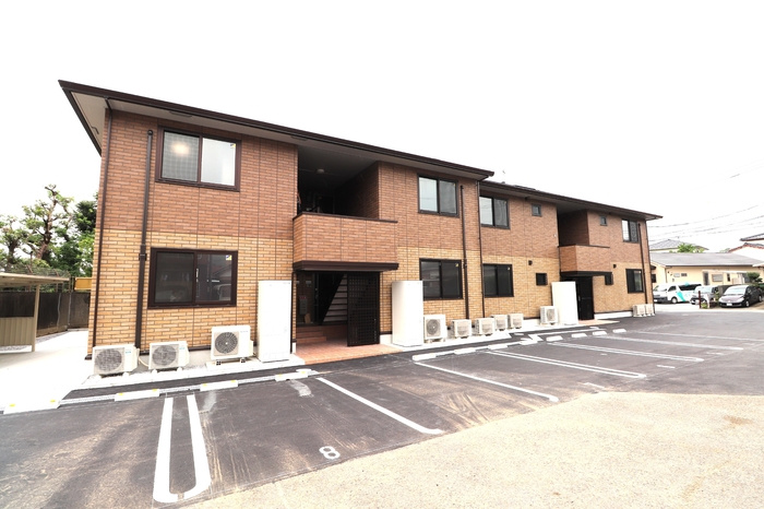 シャトーAI 外観（D-room｜日向市北町の高台1LDK）