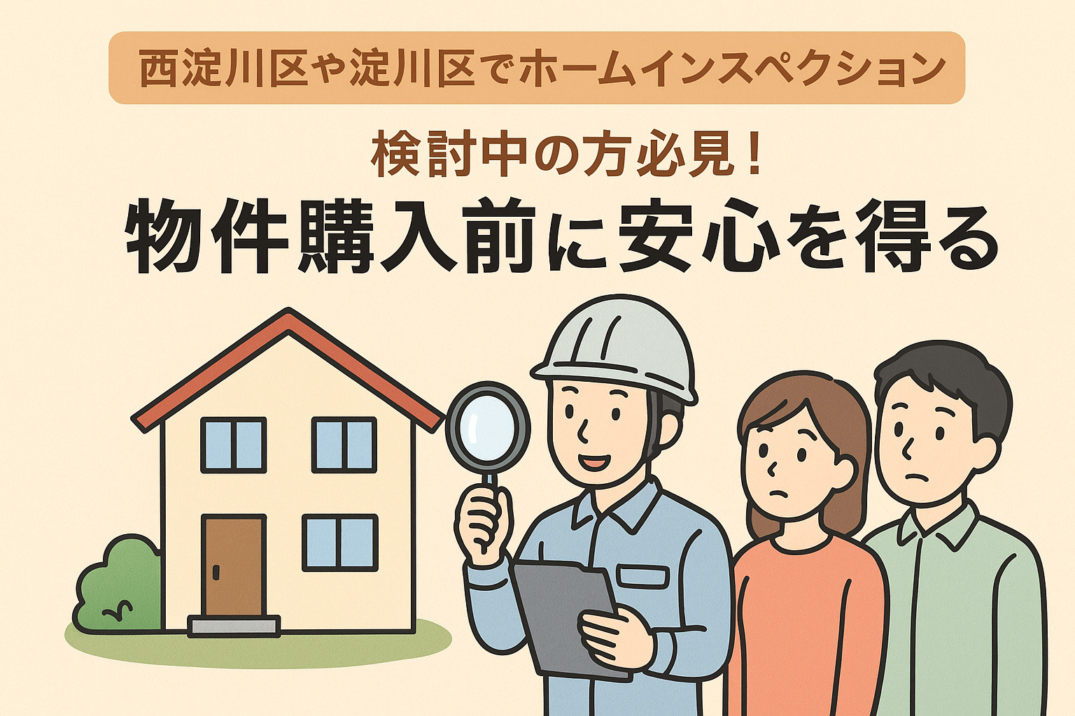 西淀川区や淀川区でホームインスペクションを検討中の方必見！物件購入前に安心を得るポイントを紹介の画像