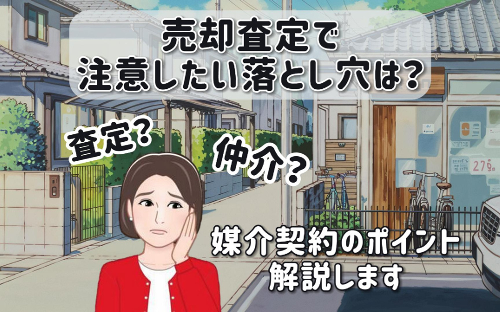 売却査定で仲介を選ぶときの落し穴は？媒介契約のポイントも解説の画像