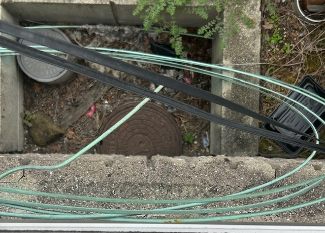 【弥富市不動産売却】下水桝確認の画像