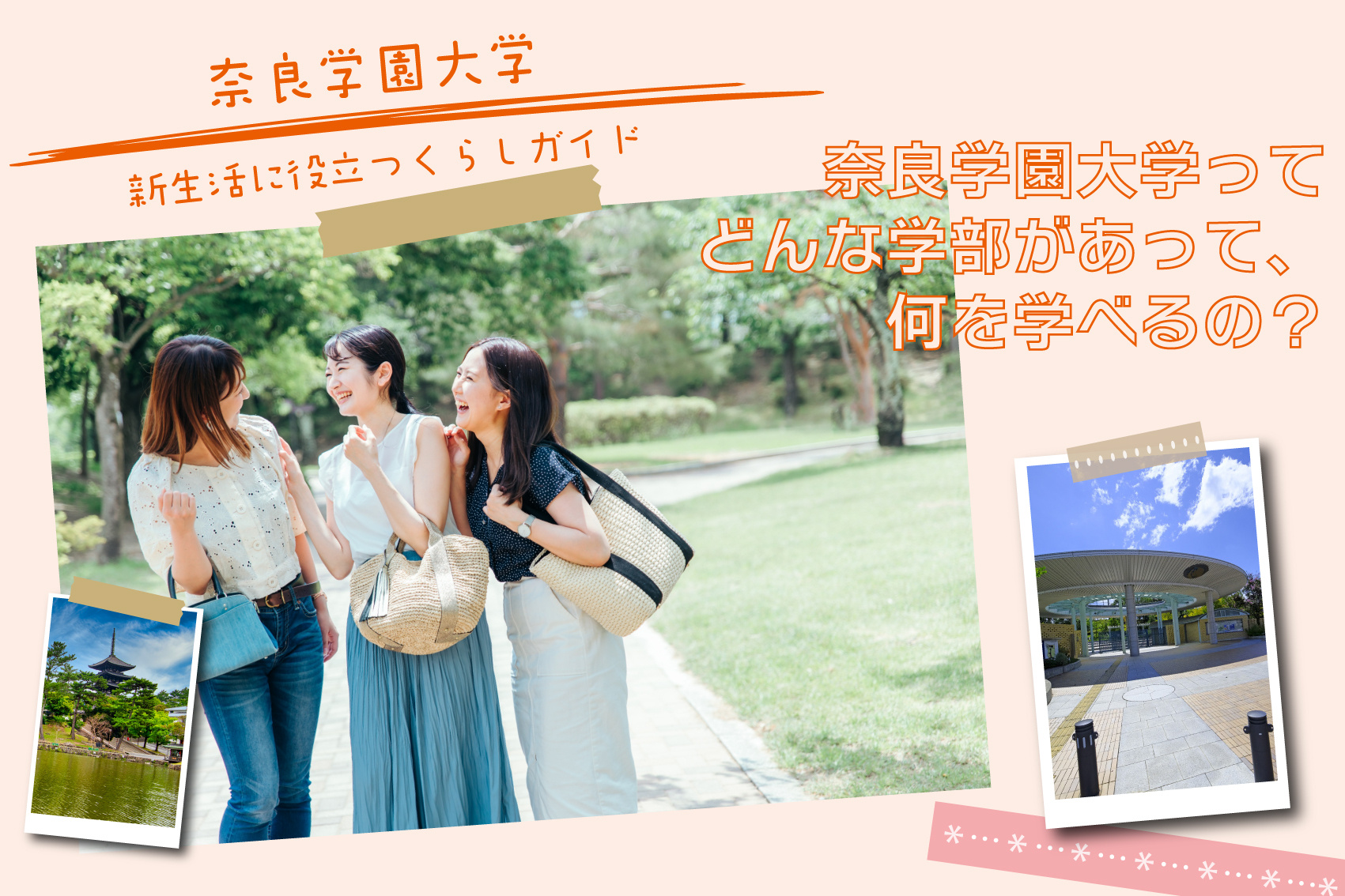 奈良学園大学ってどんな学部があって、何を学べるの？の画像