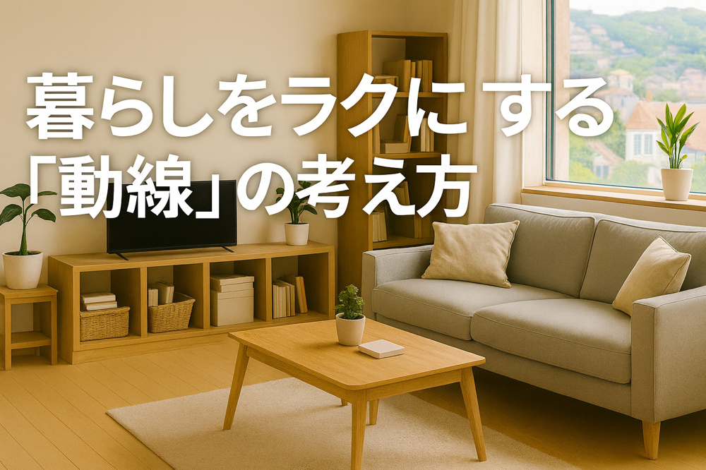 暮らしをラクにする“動線”の考え方。宝塚の小さな部屋で試してわかったことの画像