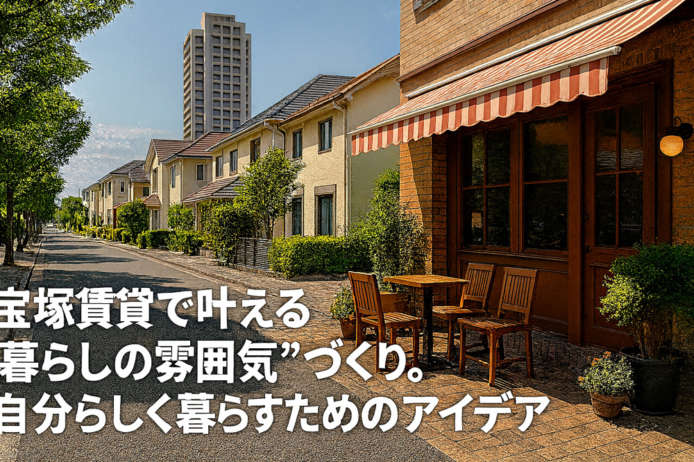 宝塚賃貸で叶える“暮らしの雰囲気”づくり。自分らしく暮らすためのアイデアの画像