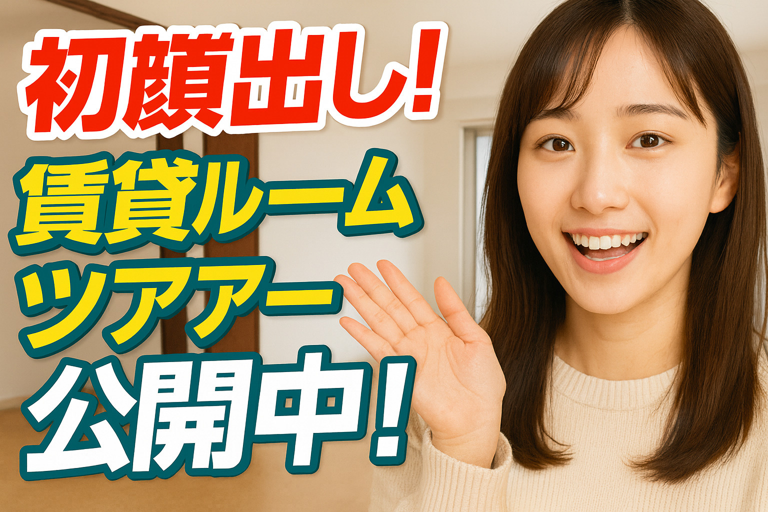 【初顔出し！】賃貸ルームツアー動画を公開しました✨【宝塚賃貸】の画像