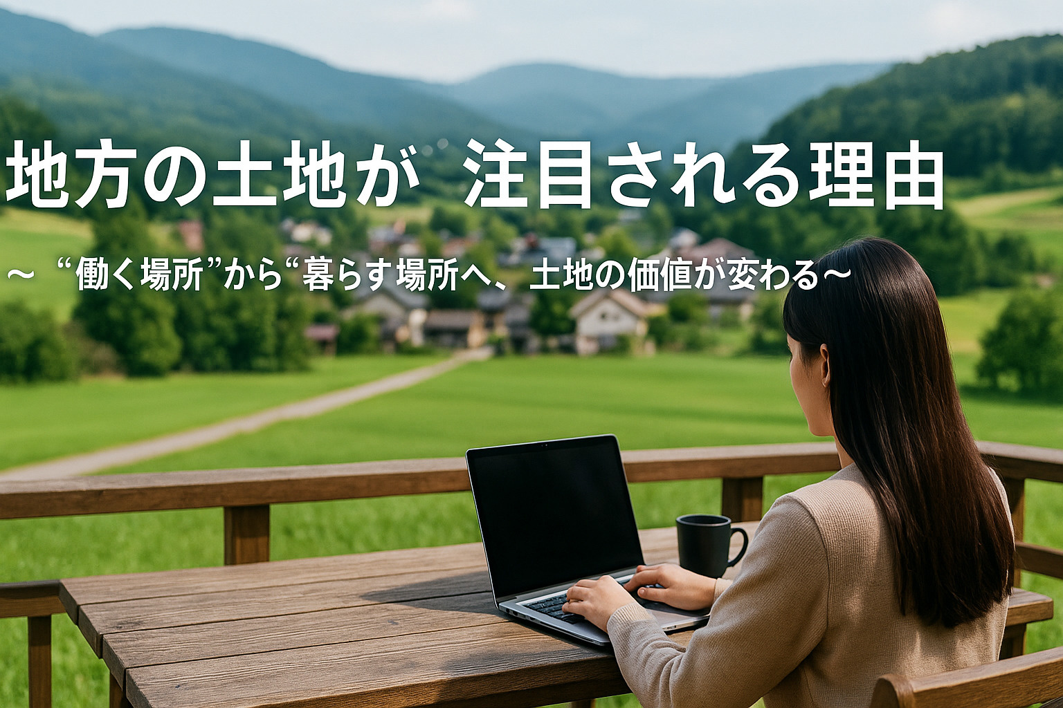 テレワーク時代における地方不動産の新しい価値の画像