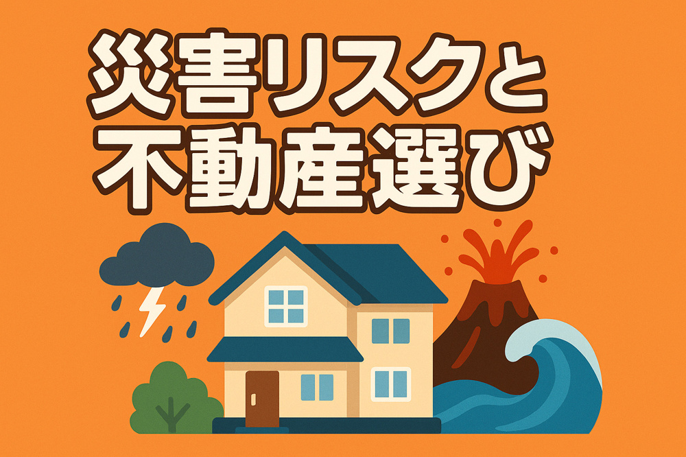 災害リスクと不動産選び：地震・洪水・浸水想定をどうチェックするかの画像
