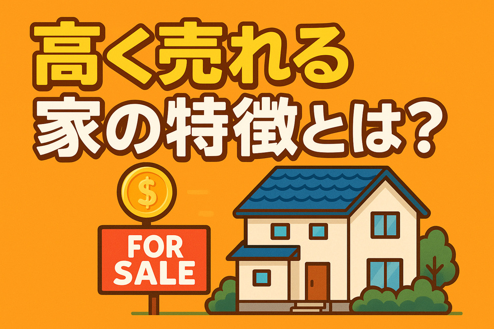 高く売れる家の特徴５選｜内覧時に差がつくポイントの画像