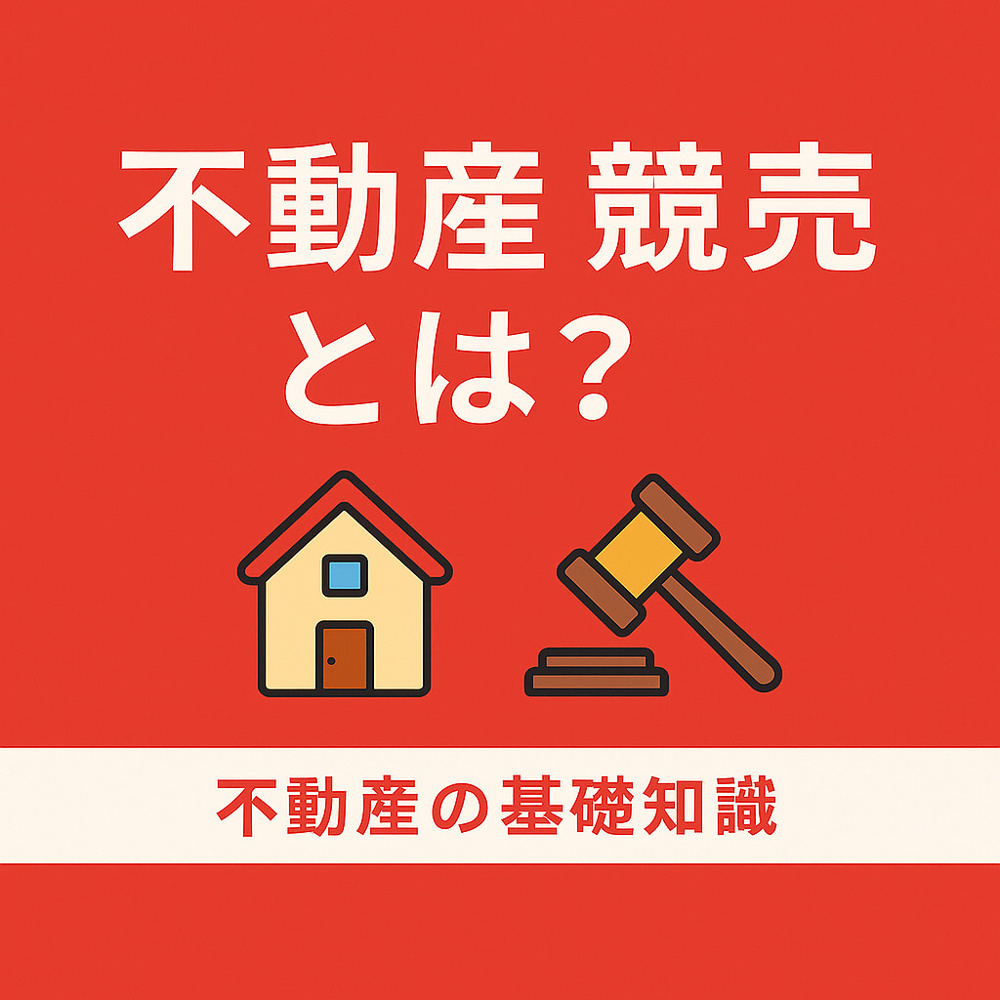  不動産における競売とは？仕組み・流れ・注意点をわかりやすく解説の画像