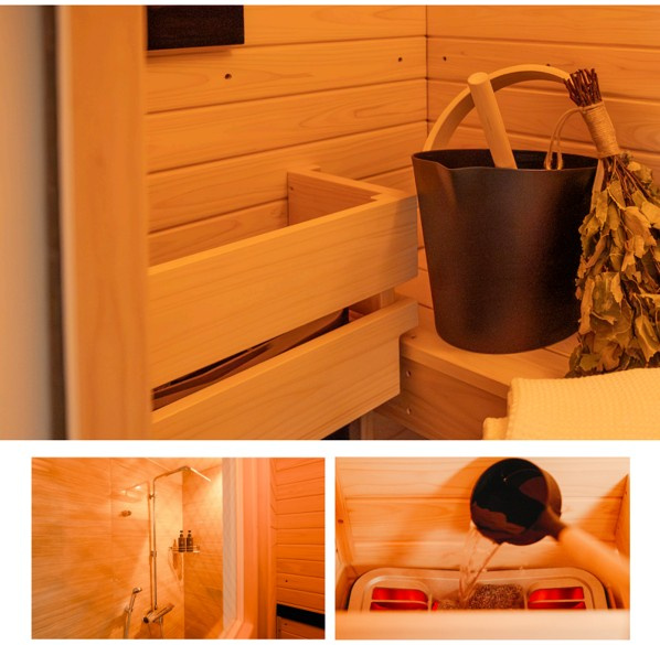 自宅にサウナ！の画像