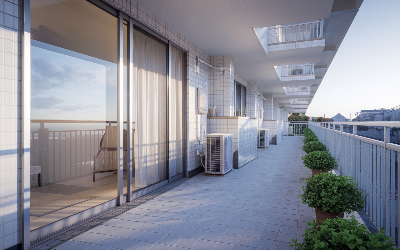 バルコニーは共用部として注意点が多い！賃貸契約前に管理規約も確認しよう！の画像