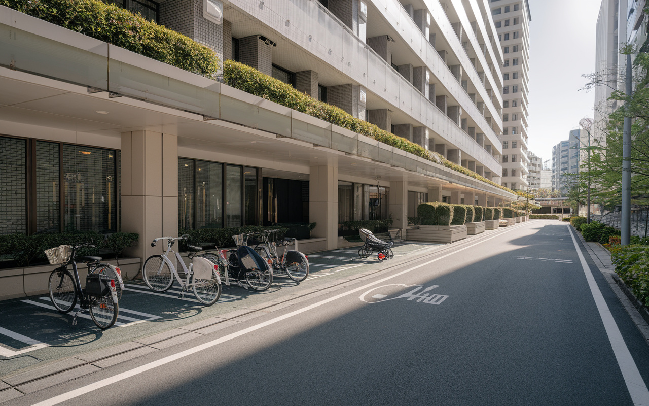 東京都中央区で賃貸探しなら自転車やベビーカーも安心！駐輪場が広い物件の選び方を紹介の画像