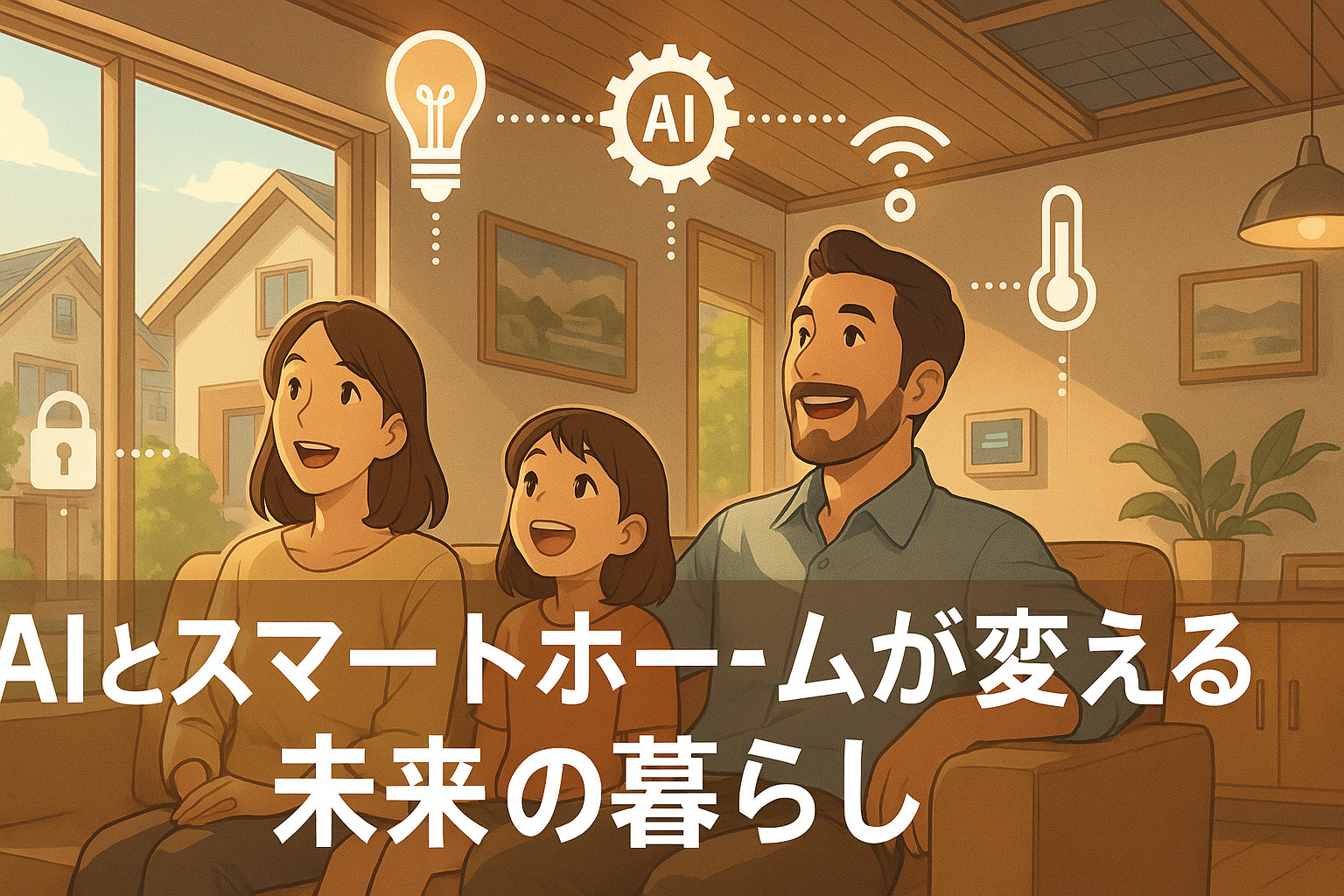 AIとスマートホームが変える未来の暮らしの画像