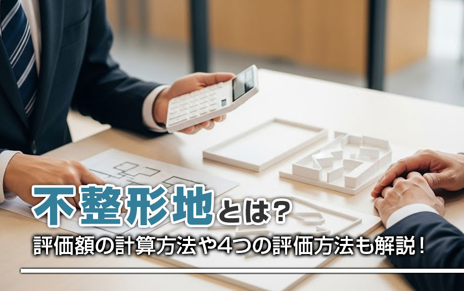 不整形地とは？評価額の計算方法や4つの評価方法も解説！の画像