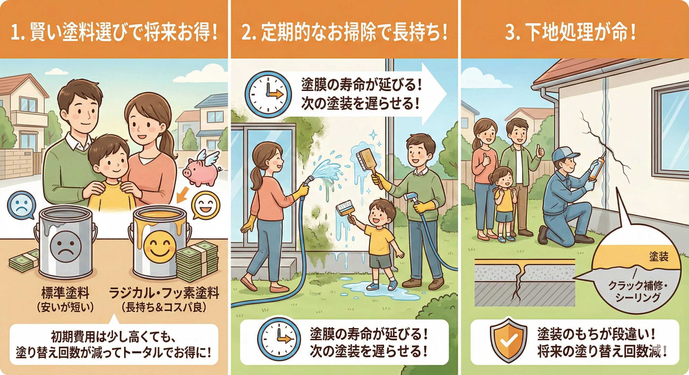 外壁メンテナンスのイメージ