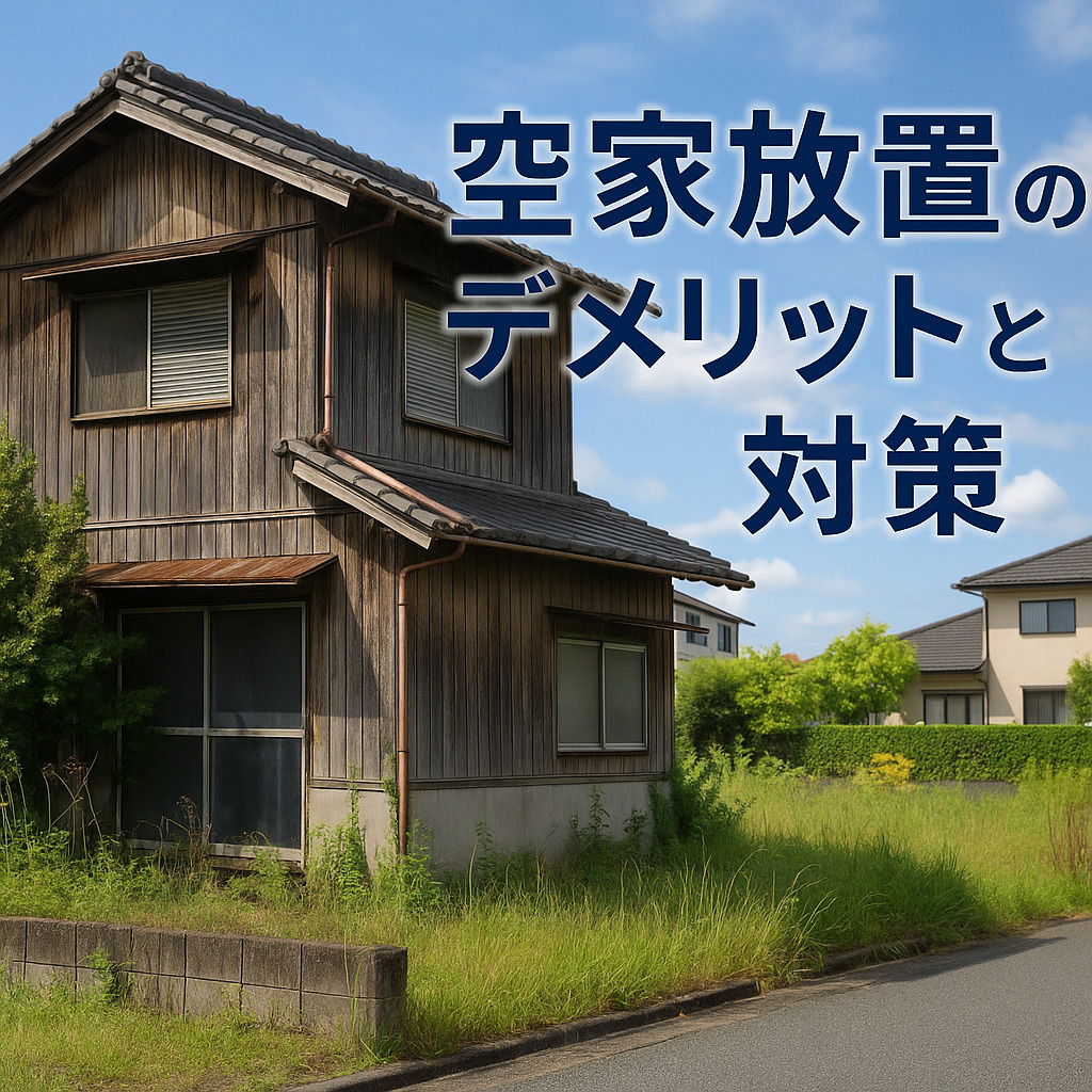空家放置のデメリットと対策の画像