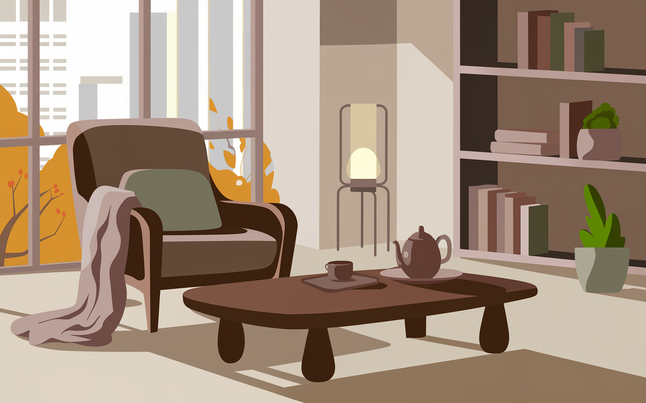 一人暮らしの秋の夜長をどう楽しむ？30代40代がひとりでのんびり過ごす方法の画像