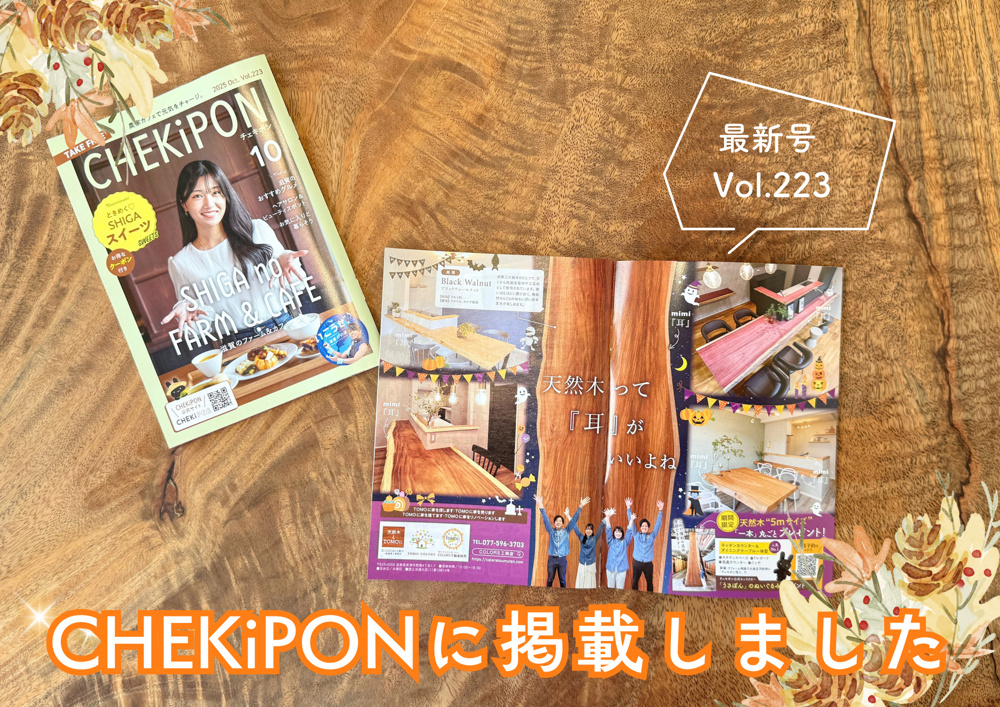 CHEKiPON Vol.223に掲載しました！の画像