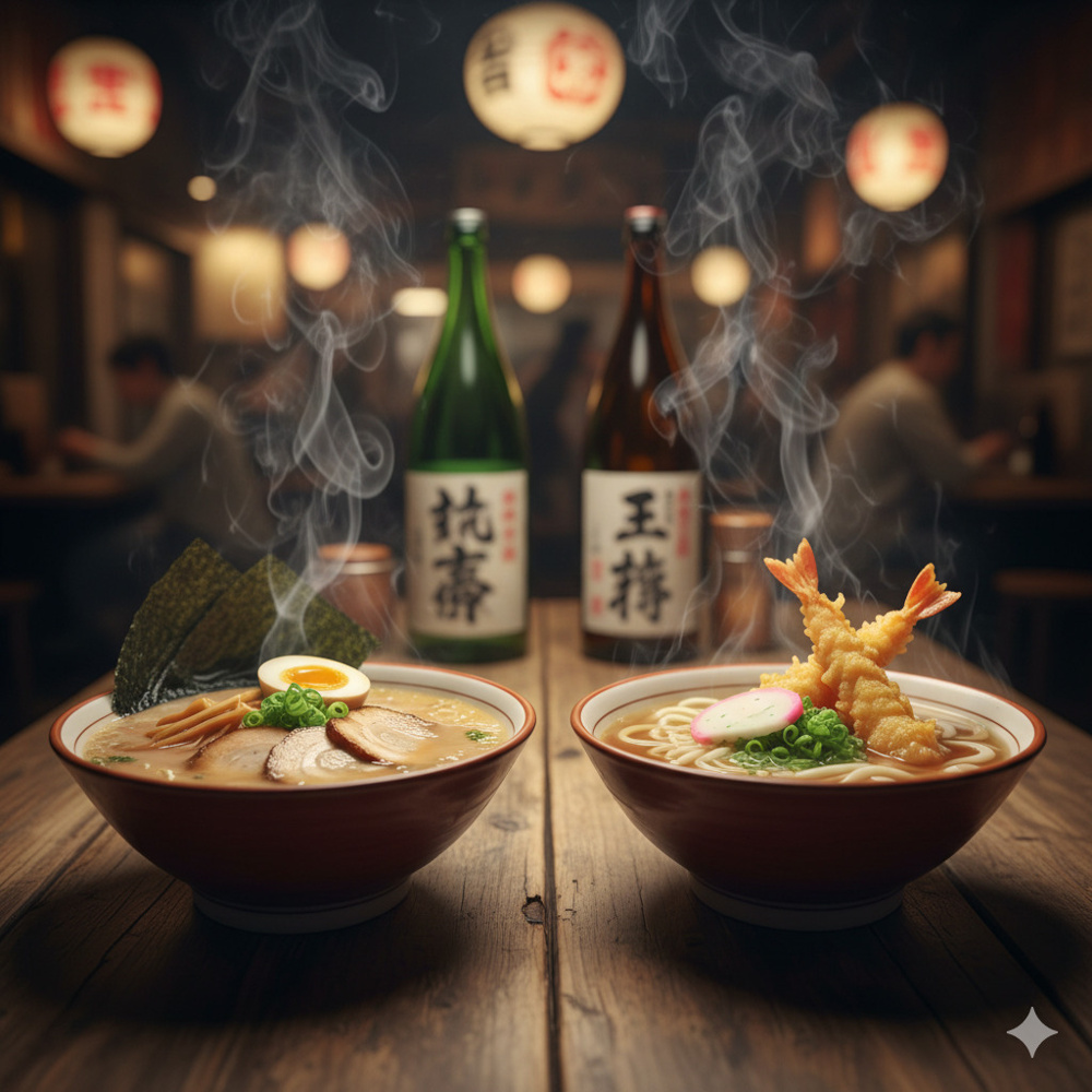 博多駅周辺が「うどん・そば」発祥の地？の画像