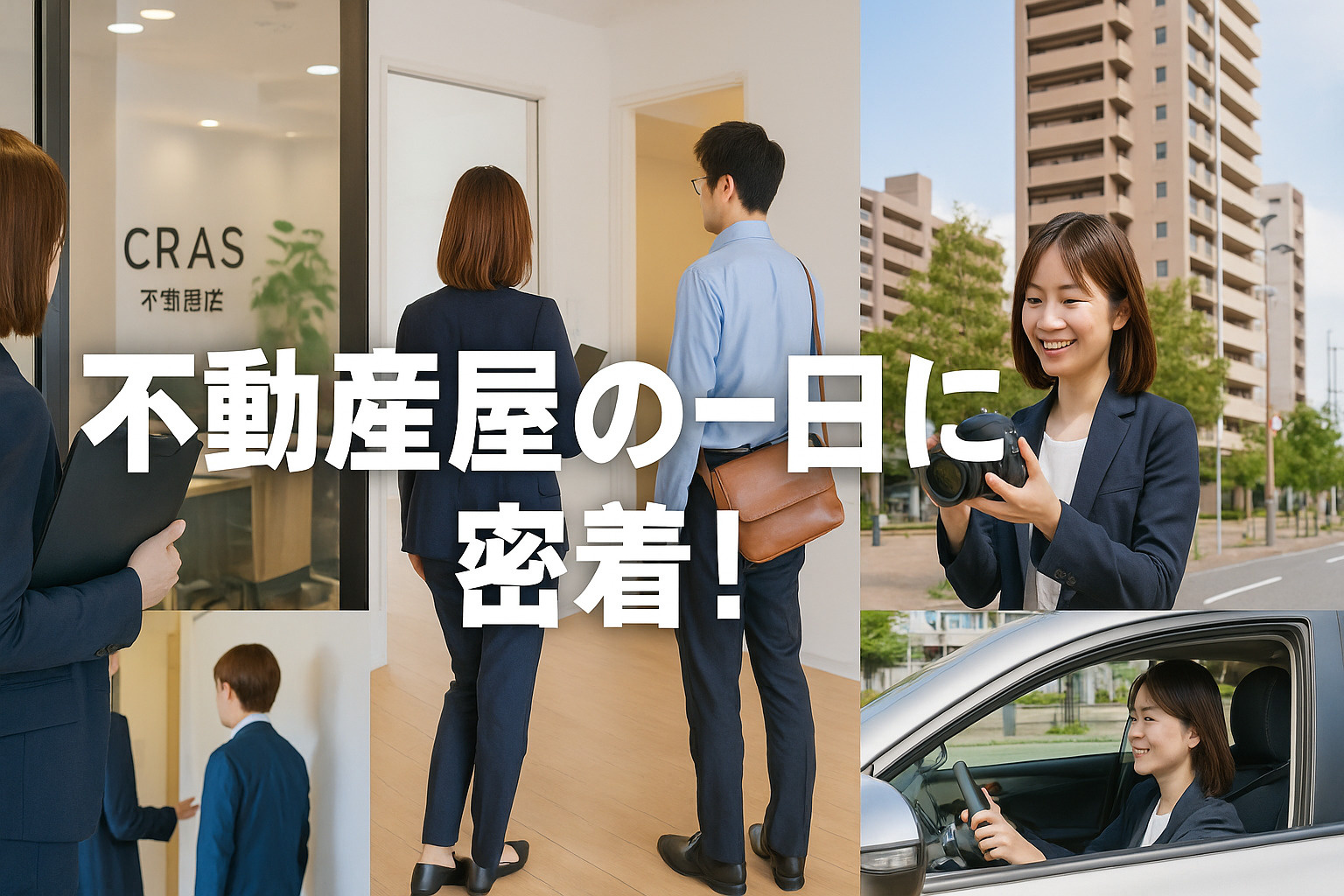 不動産屋の一日に密着。街と人と物件のあいだでの画像
