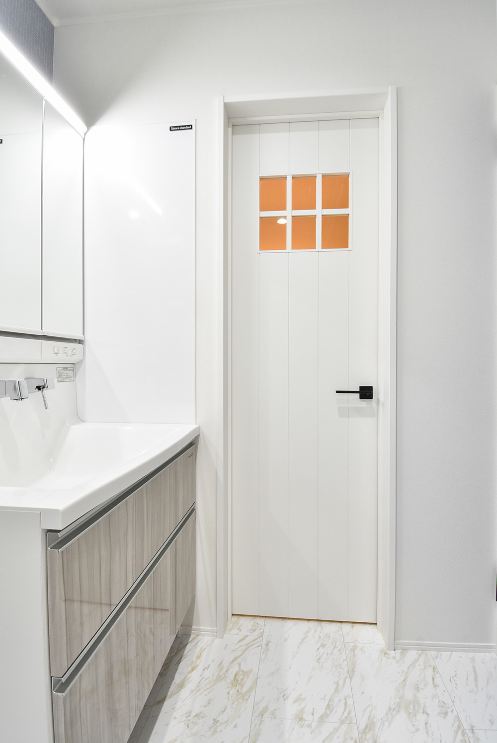 洗面室にあるファミリークローク