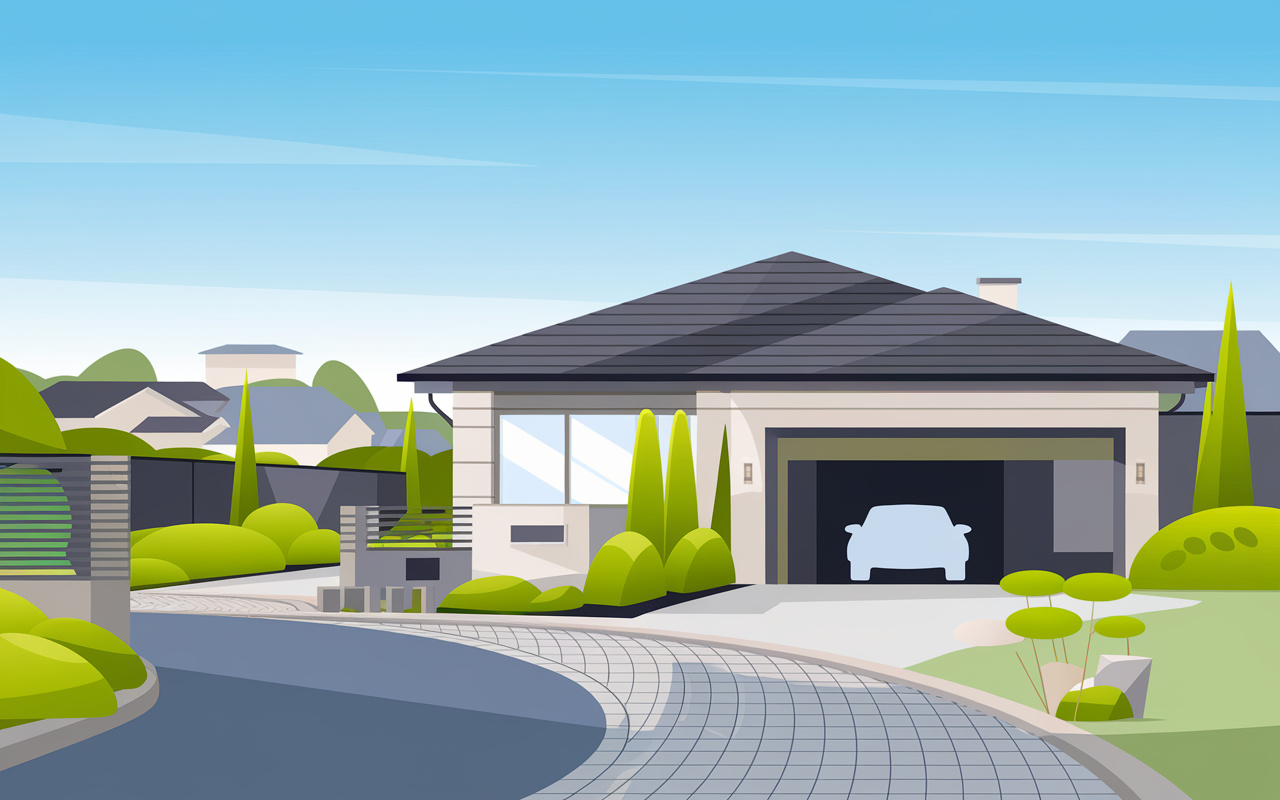 土浦市で新築戸建てを検討中の方必見！ガレージ付き住宅の魅力と選び方を紹介の画像